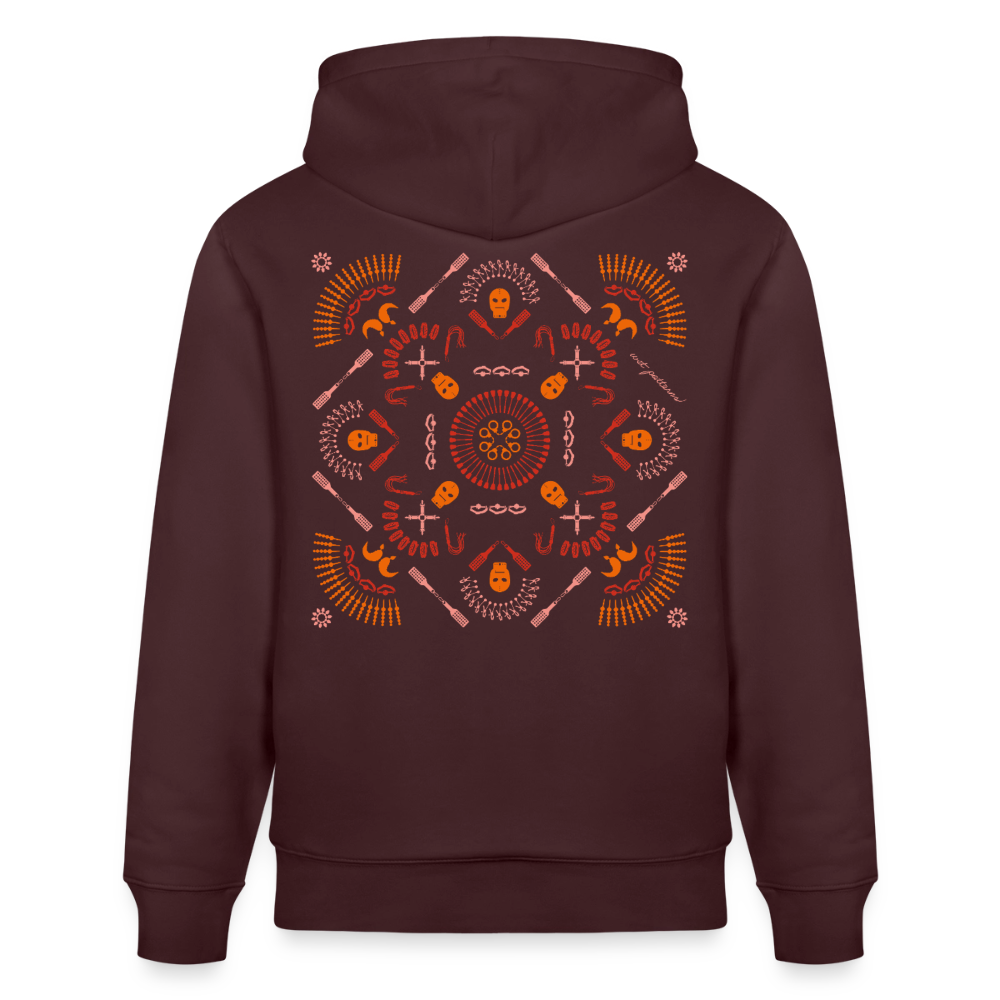 Unisex Organic Hoodie - Maroon