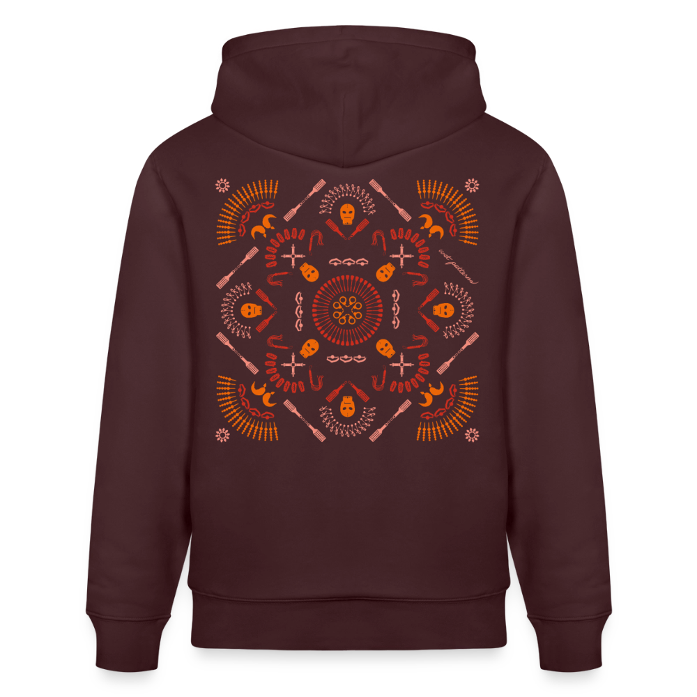 Unisex Organic Hoodie - Maroon
