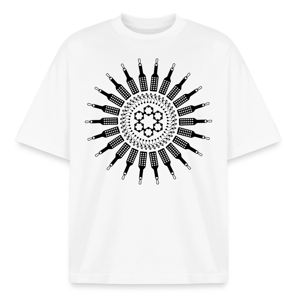 Boxy Heavyweight Unisex Organic T-Shirt von Stanley/Stella - Weiß