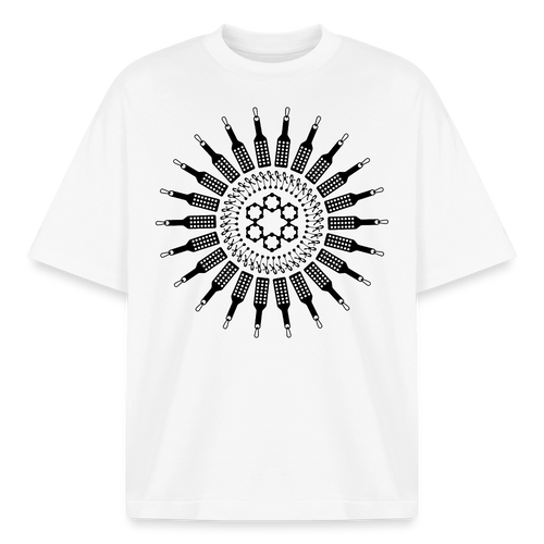 Boxy Heavyweight Unisex Organic T-Shirt von Stanley/Stella - Weiß