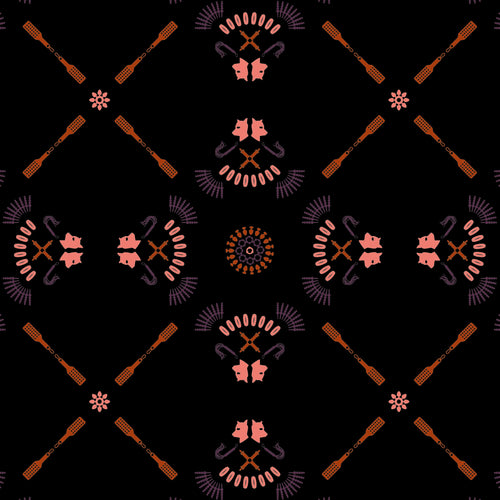 Doggie Diamonds | Kimono-Morgenmantel