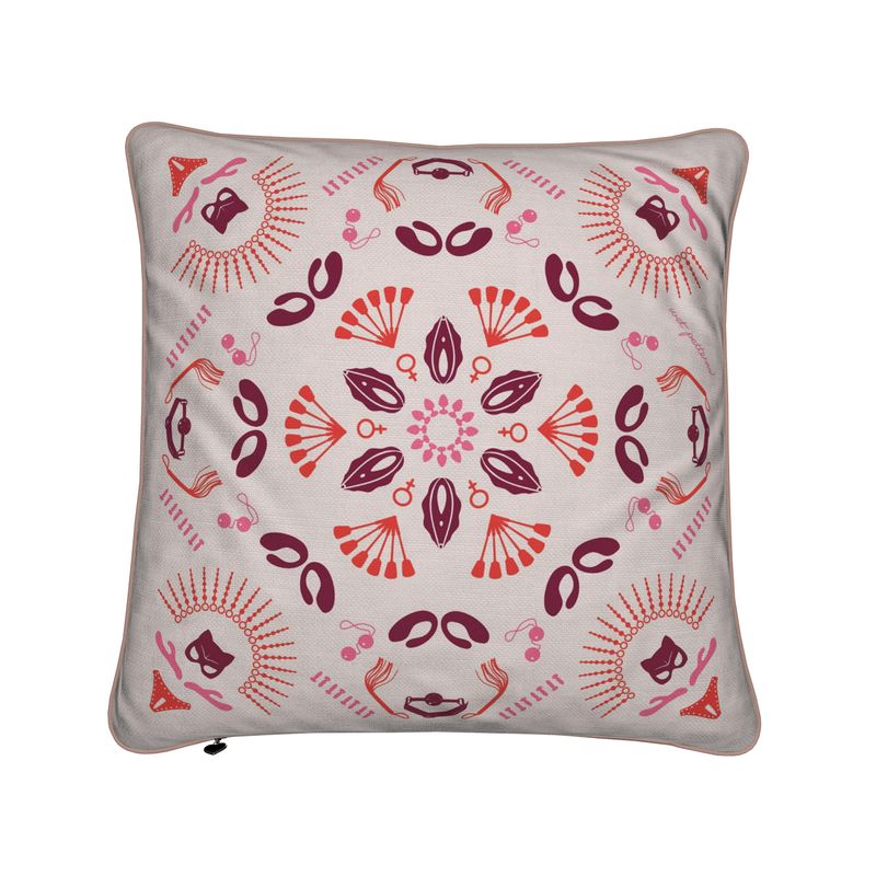 Libidia Floral | Wendekissen, doppelseitiger Kontrastdruck