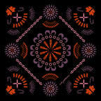 Butt Plug Mandala | Wendekissen, doppelseitiger Kontrastdruck