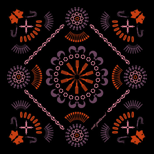 Butt Plug Mandala | Wendekissen, doppelseitiger Kontrastdruck