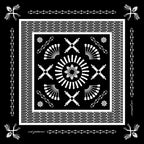 Kink in Bloom | Wendekissen, doppelseitiger Kontrastdruck