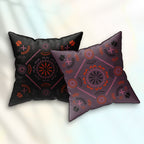 Butt Plug Mandala | Wendekissen, doppelseitiger Kontrastdruck