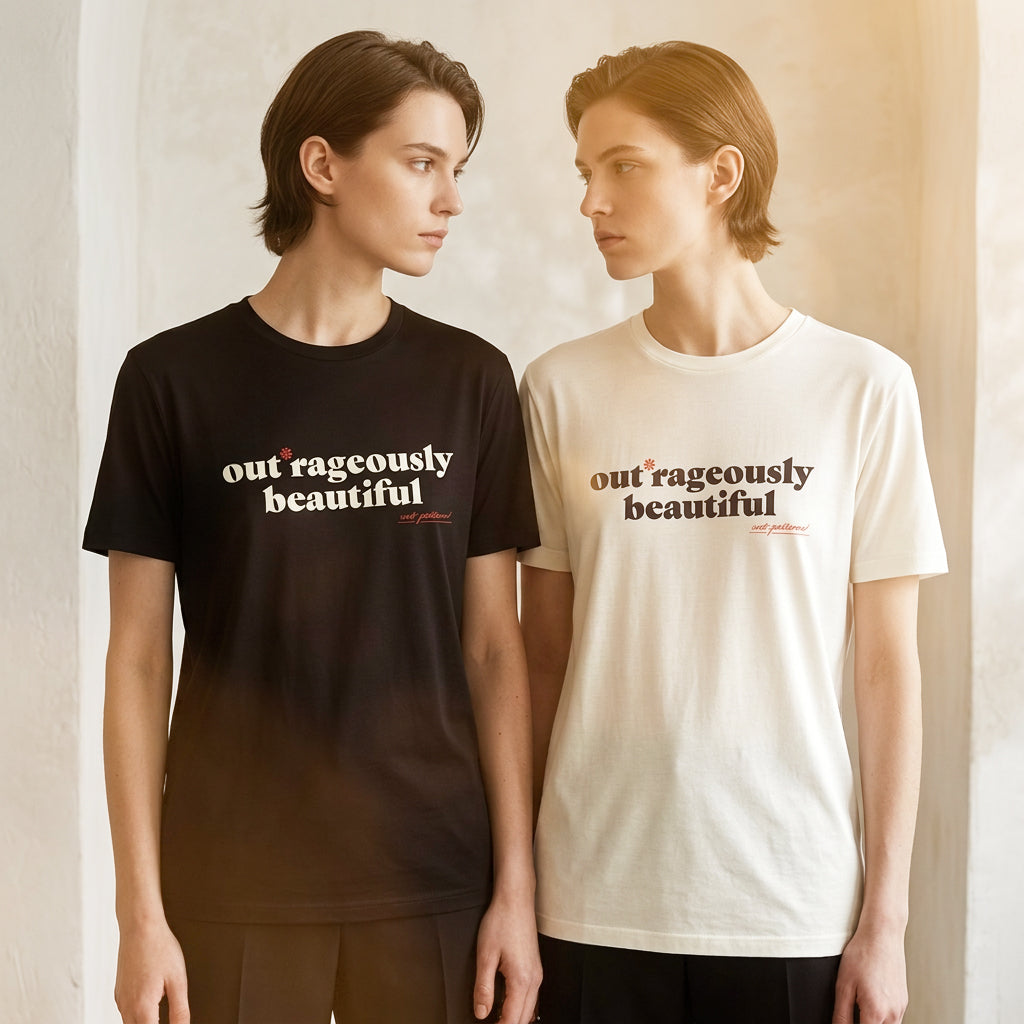 Out*rageous Signature | Unisex Organic T-Shirt