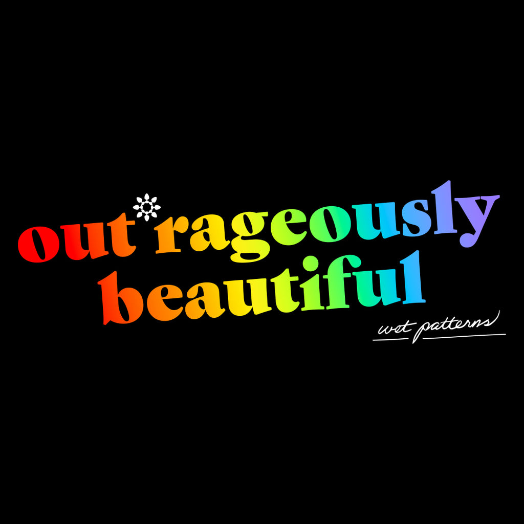 Out*rageous Pride 2 | Organic Unisex T-Shirt