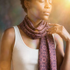 Pleasure Pattern | Premium Schal aus Seide