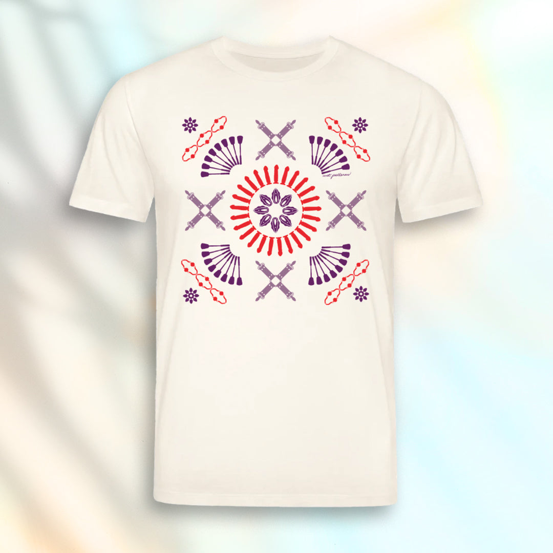 Kink in Bloom | Unisex Organic T-Shirt, Naturweiß
