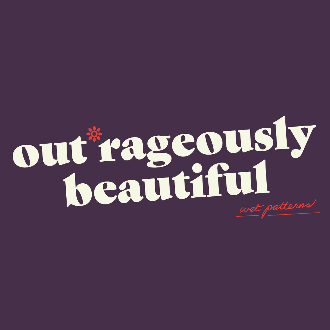 Out*rageous Signature | Unisex Organic T-Shirt