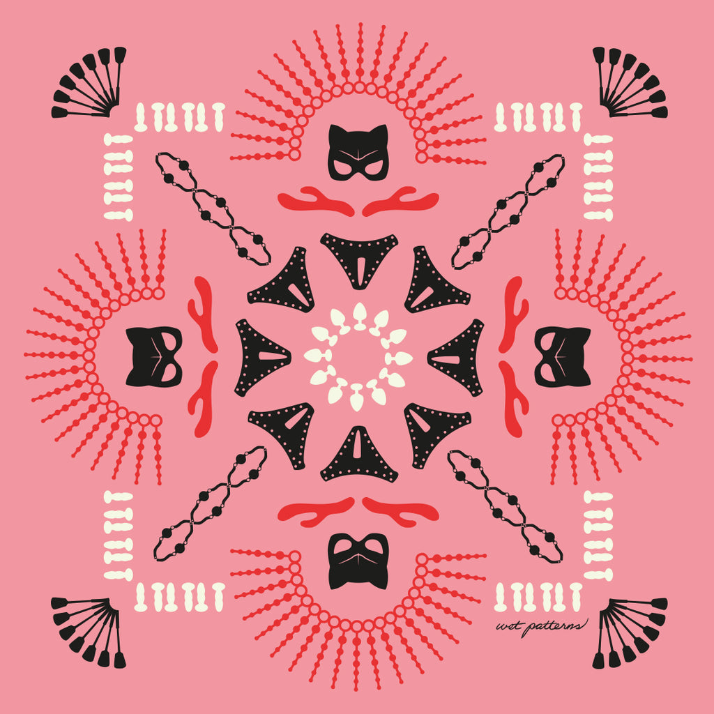 Kinky Kitten | Unisex Organic T-Shirt, Pink