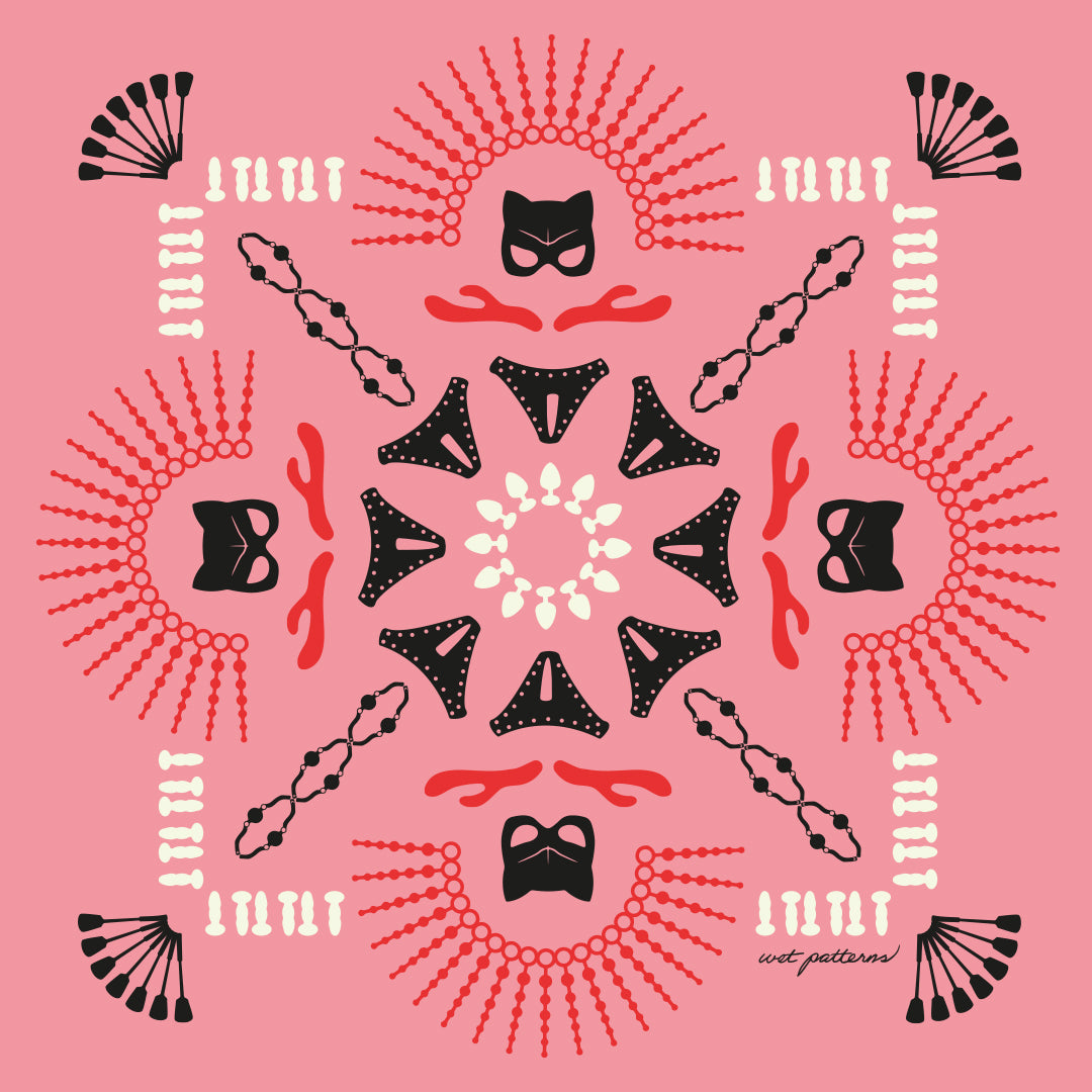 Kinky Kitten | Unisex Organic T-Shirt, Pink