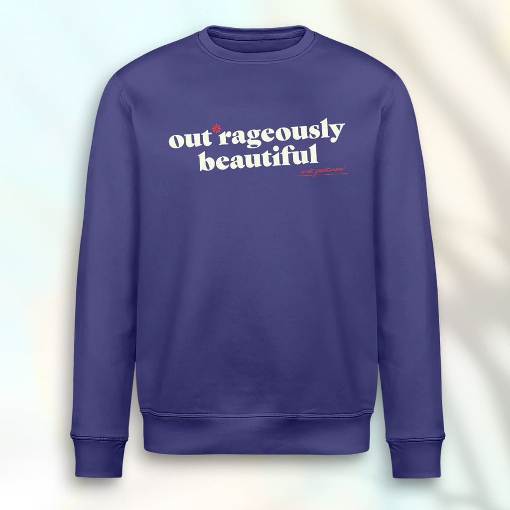 Out*rageous Signature | Unisex Organic Sweater
