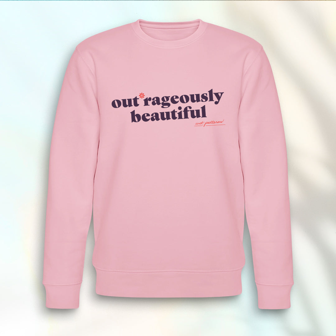 Out*rageous Signature | Unisex Organic Sweater