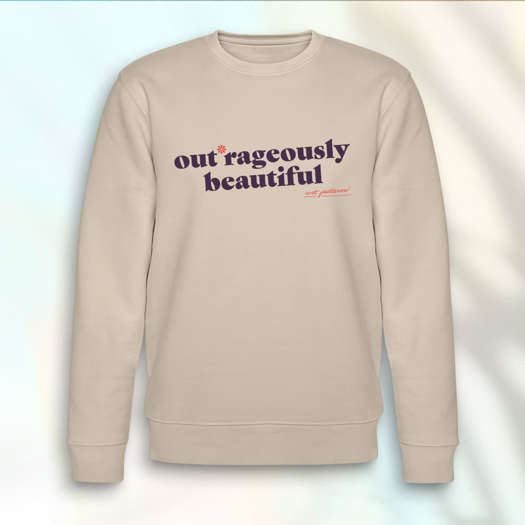 Out*rageous Signature | Unisex Organic Sweater