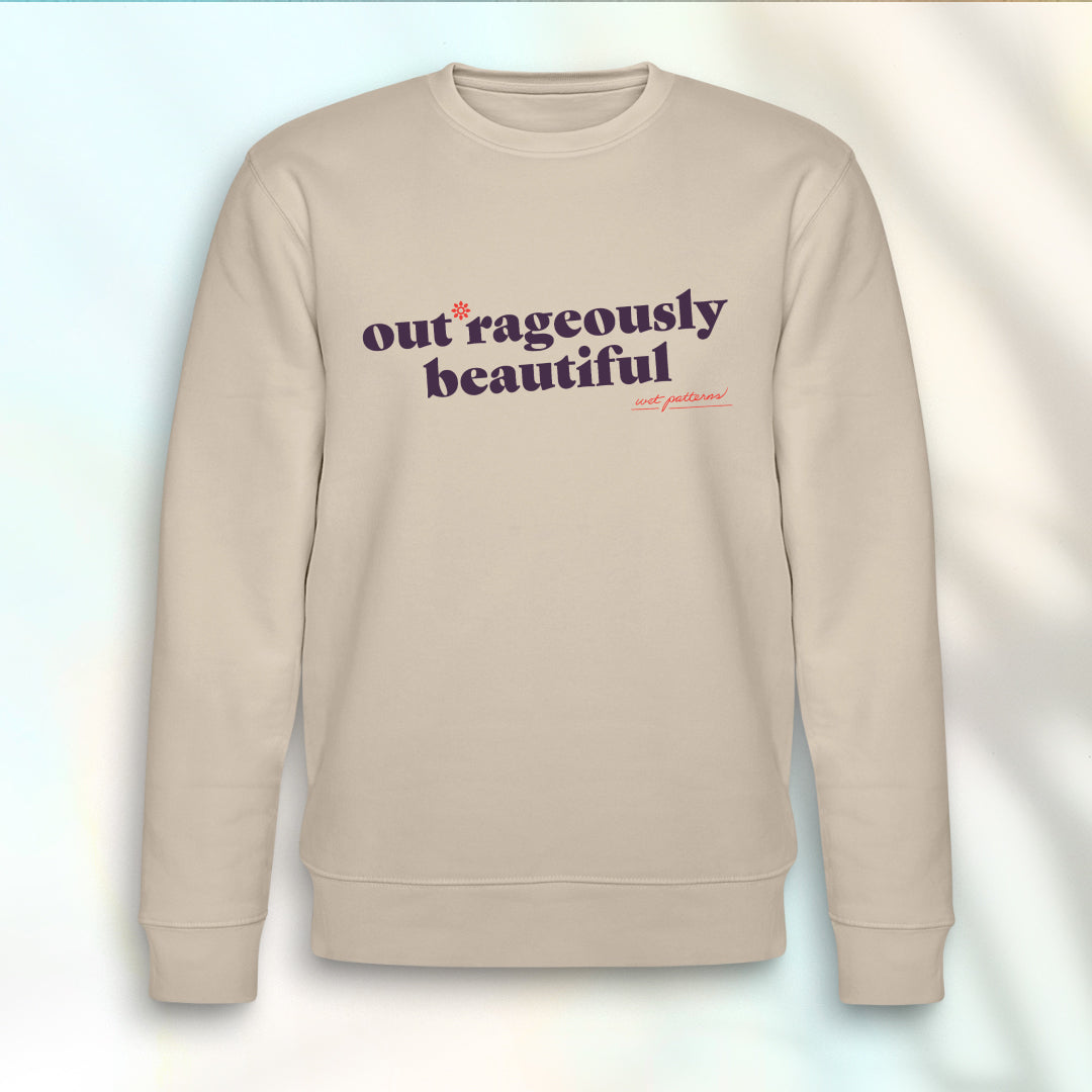 Out*rageous Signature | Unisex Organic Sweater