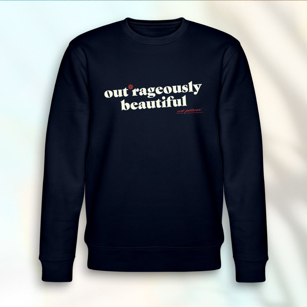Out*rageous Signature | Unisex Organic Sweater