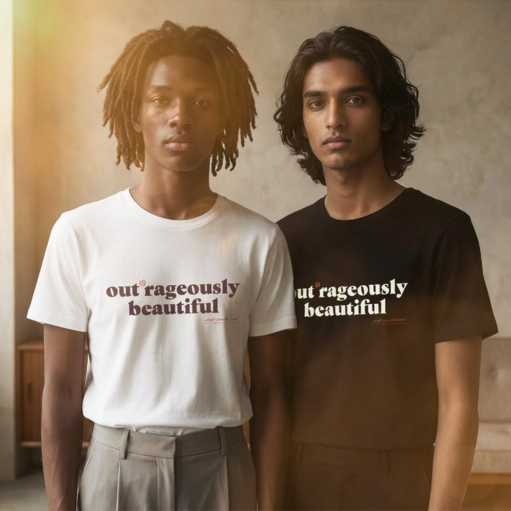 Out*rageous Signature | Unisex Organic T-Shirt