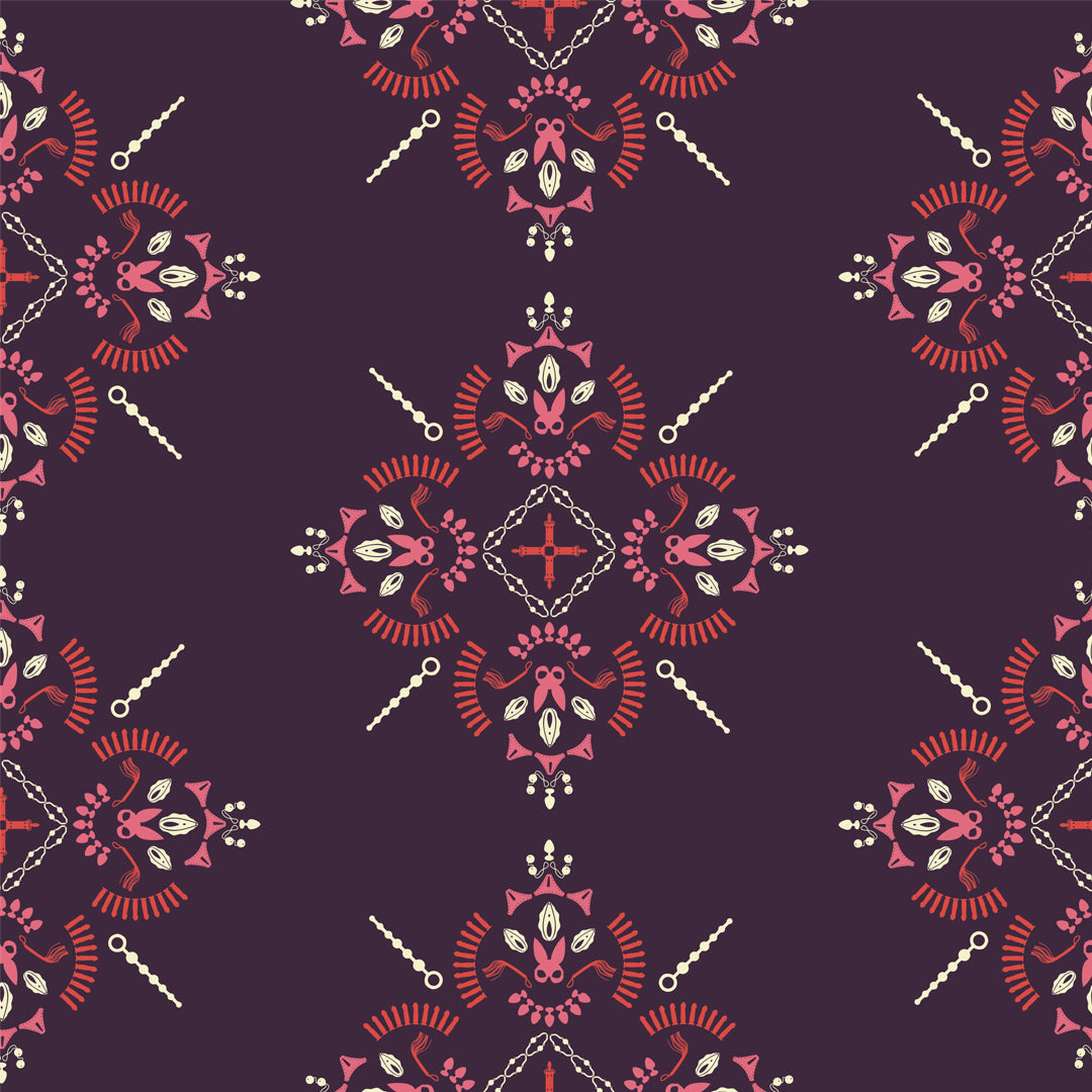 Fleur de Bunny | Vliestapete