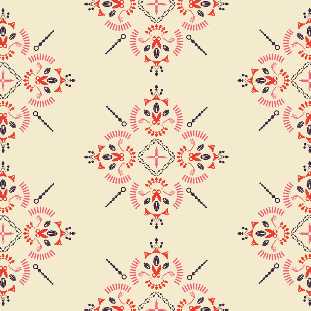 Fleur de Bunny | Vliestapete