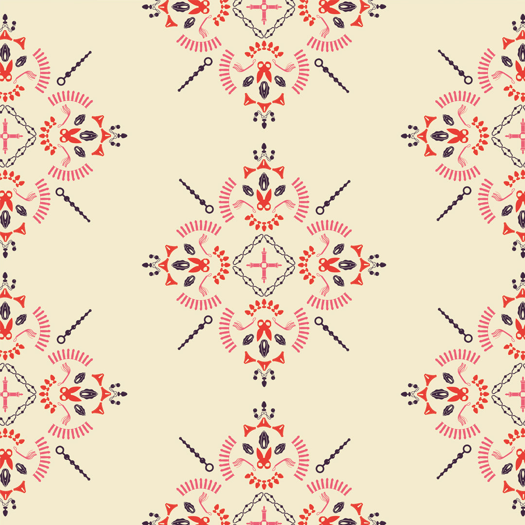 Fleur de Bunny | Vliestapete