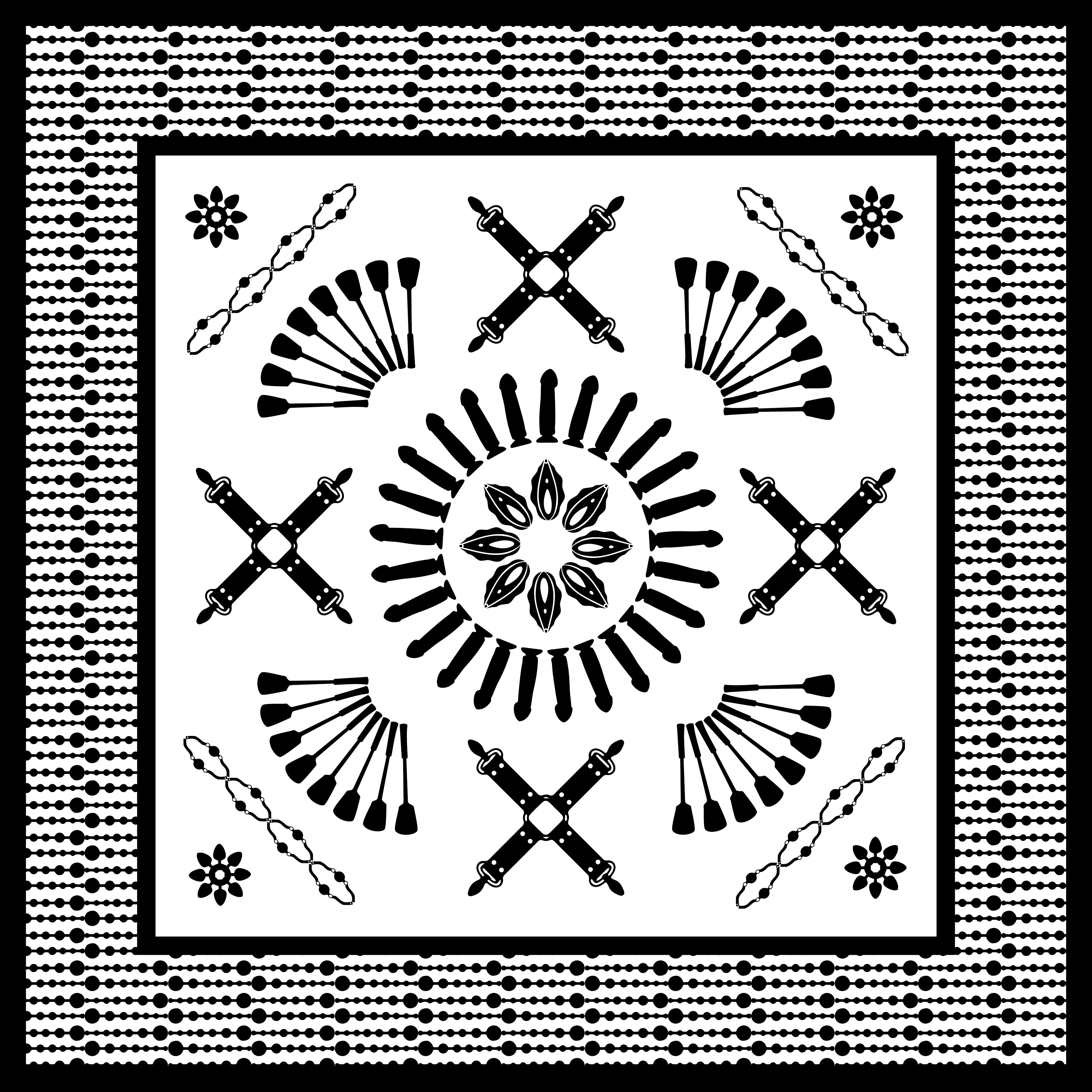 Kink in Bloom BW | Fine Art Print