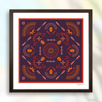 Mask Man Mandala | Fine Art Print