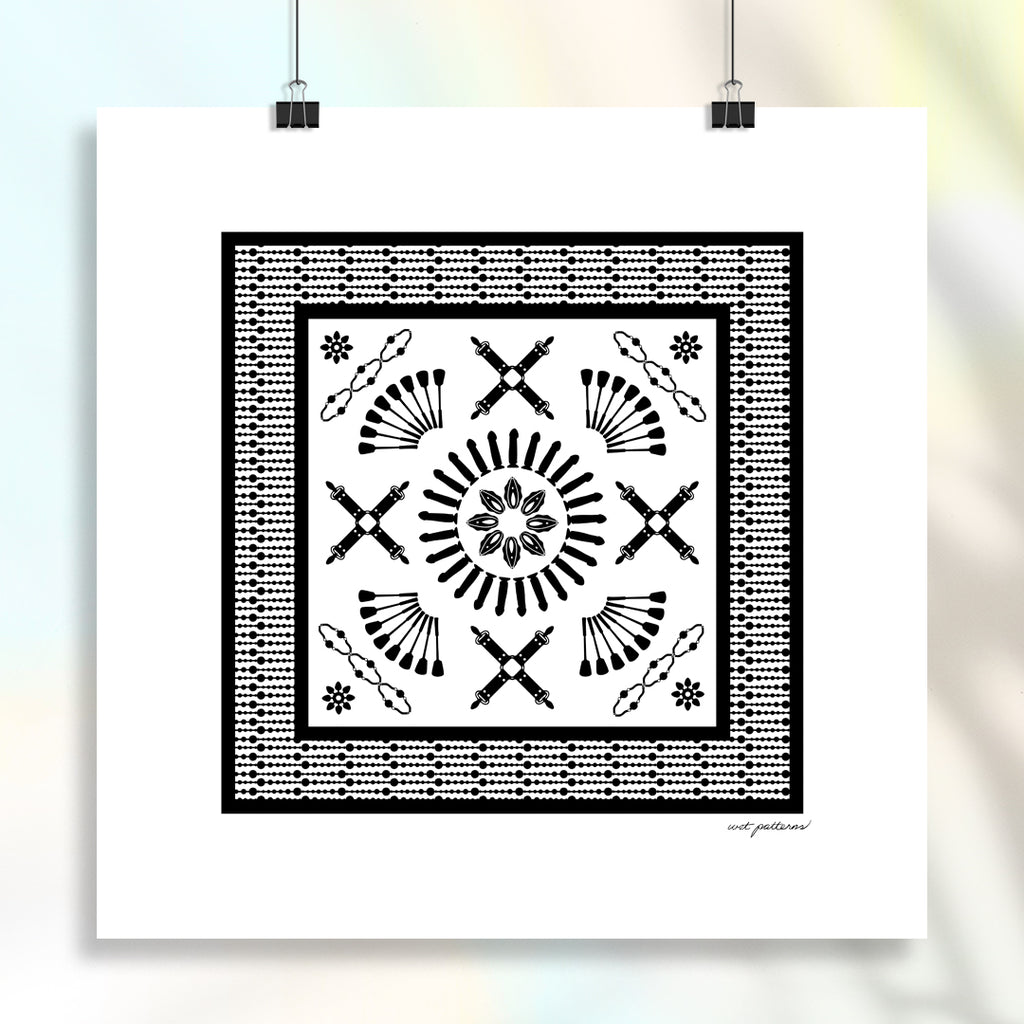 Kink in Bloom BW | Fine Art Print