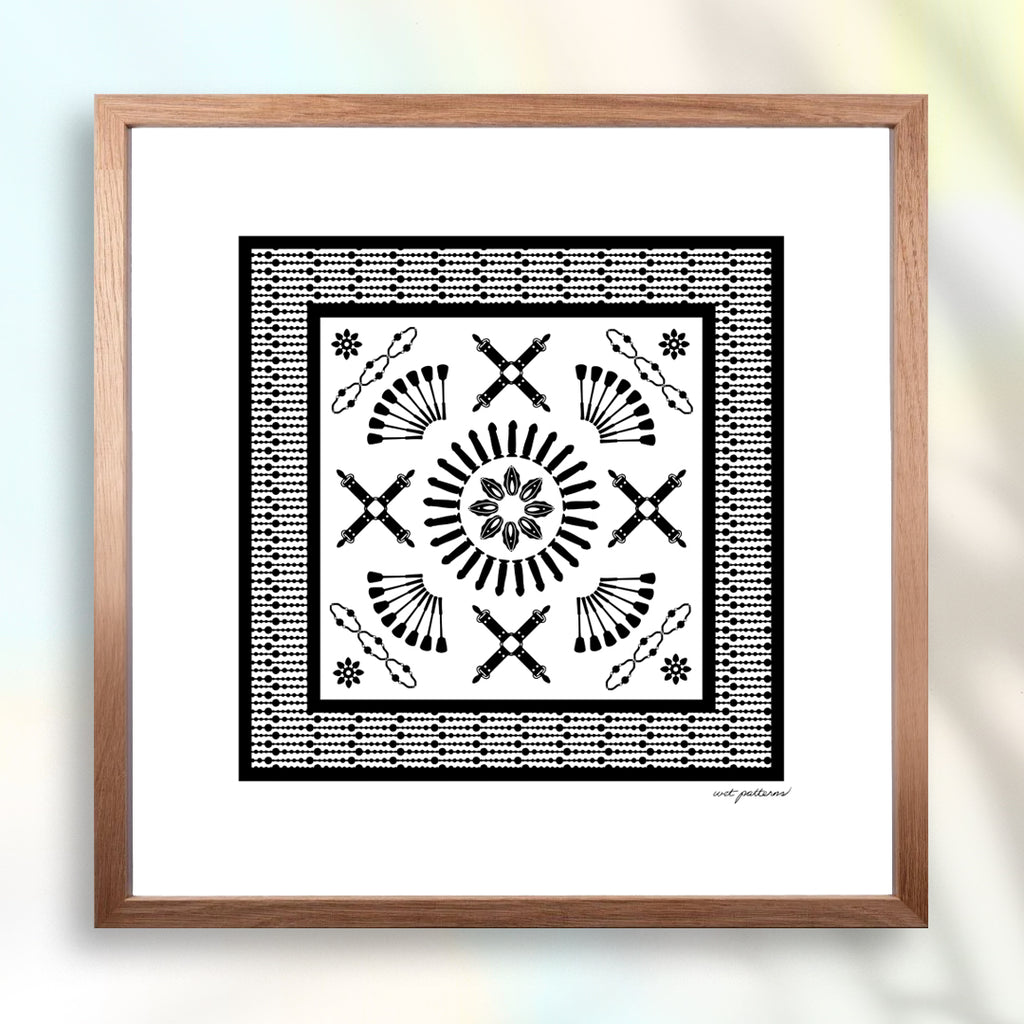 Kink in Bloom BW | Fine Art Print