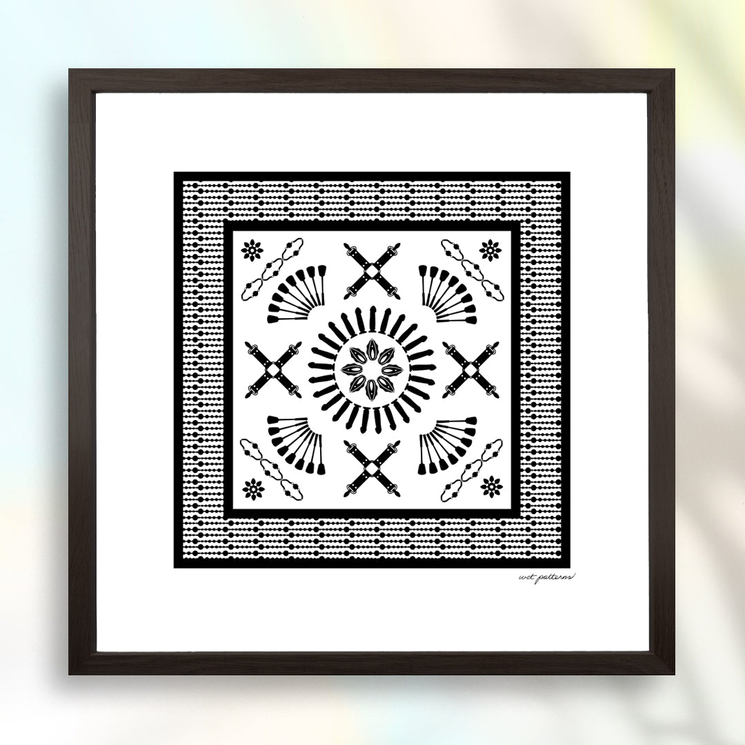 Kink in Bloom BW | Fine Art Print